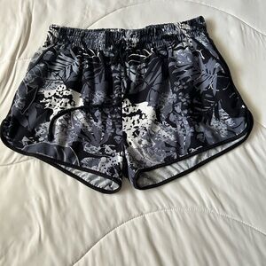 Stylish Black and Gray Women's Shorts